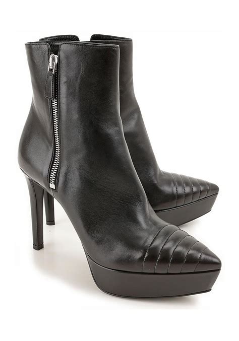 bottes hautes prada|Bottines Femme: Bottes Haut de Gamme en Cuir .